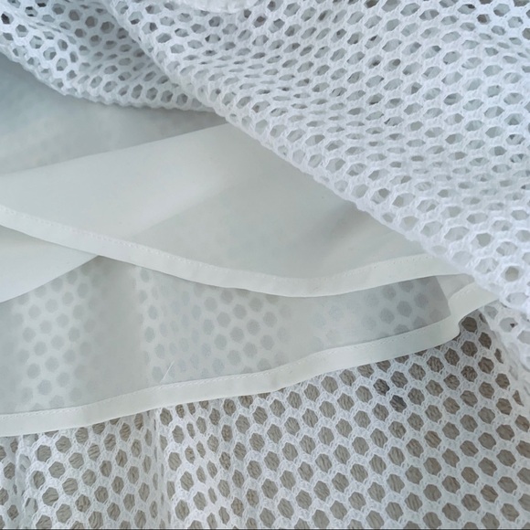 𝅺REBECCA Minkoff Pippa Netted Gore SkirtNWT Size 10 - Picture 9 of 11